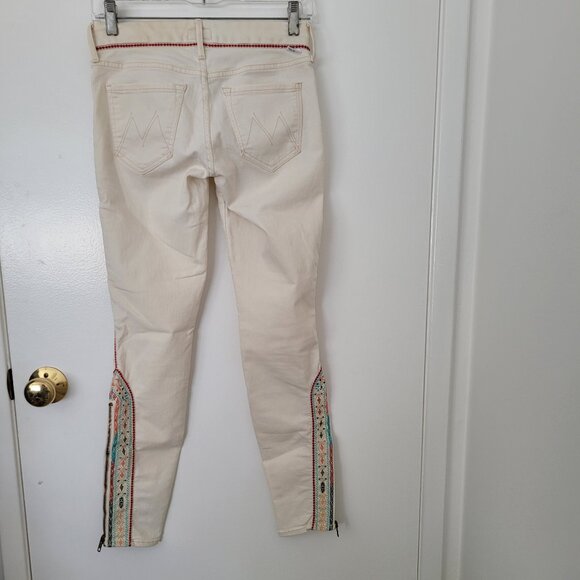 Mother Jeans The Looker Ankle Zip Barefoot Princess - Picture 5 of 6